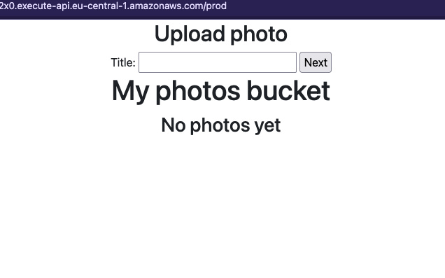 No photos yet